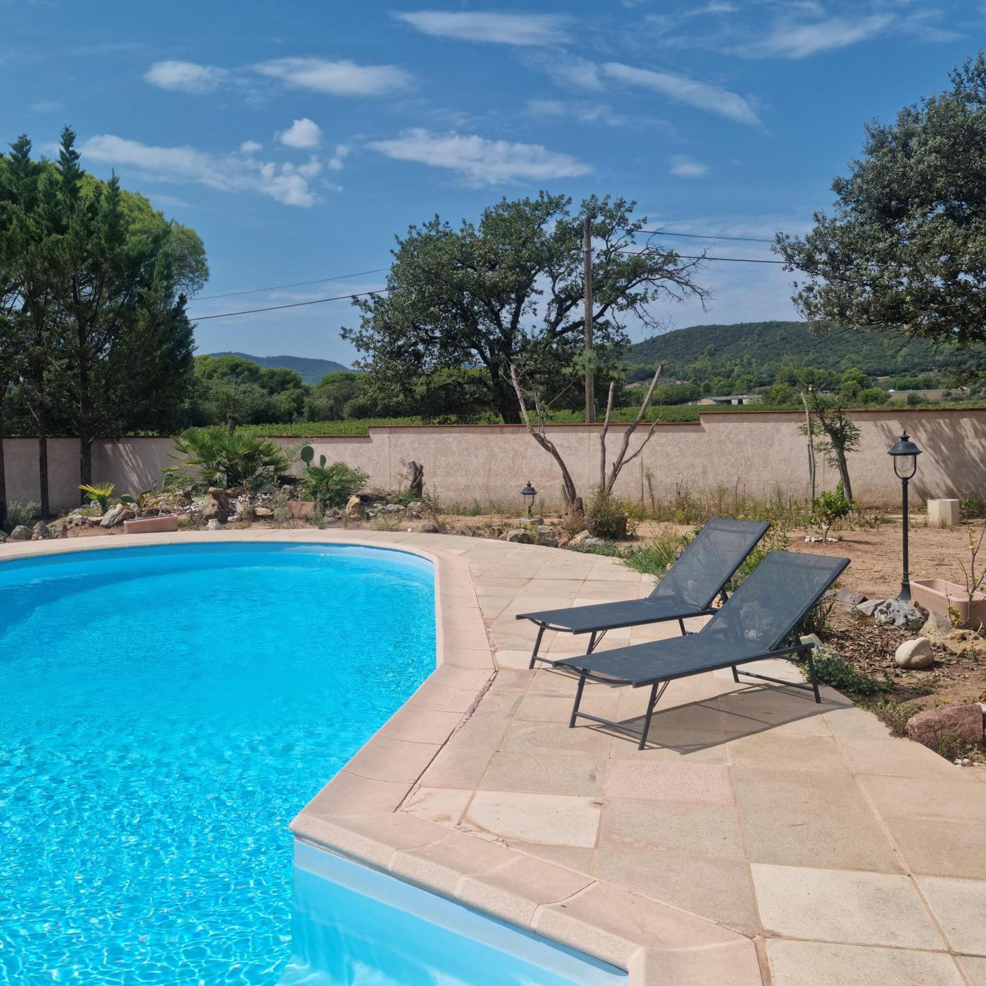 Chambre Face Aux Vignes Vidauban Extérieur photo